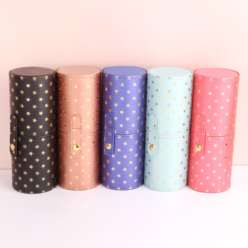 Makeup Brushes Star Series Brush Bucket Waterproof PU Beauty Storage Pack Box Tools