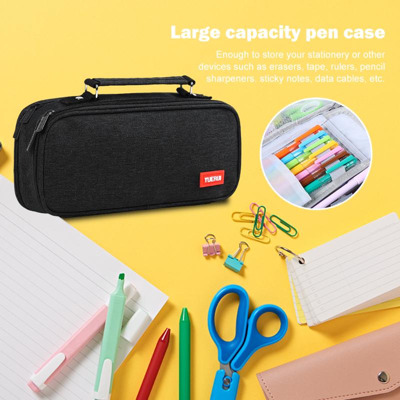 Storage Bags Large Capacity Pencil Case Scratch-proof Spacious Canvas Stationery Bag Pencils Pouch Organizer Cute Kawaii Student Gift
Storage Bags Large Capacity Pencil Case Scratch-proof Spacious Canvas Stationery Bag Pencils Pouch Organizer Cute Kawaii Student Gift
