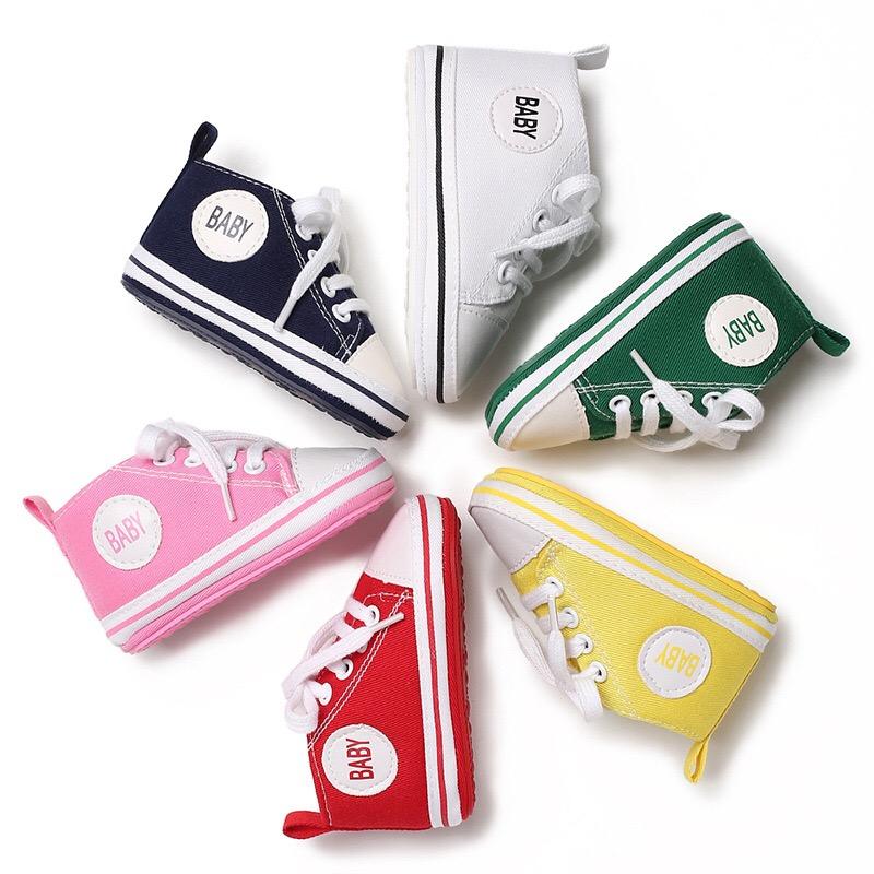 First Walkers Baby Sports Sneakers Infant Canvas Shoes Toddler Soft Sole Anti-slip Born Boys Girls
First Walkers Baby Sports Sneakers Infant Canvas Shoes Toddler Soft Sole Anti-slip Born Boys Girls