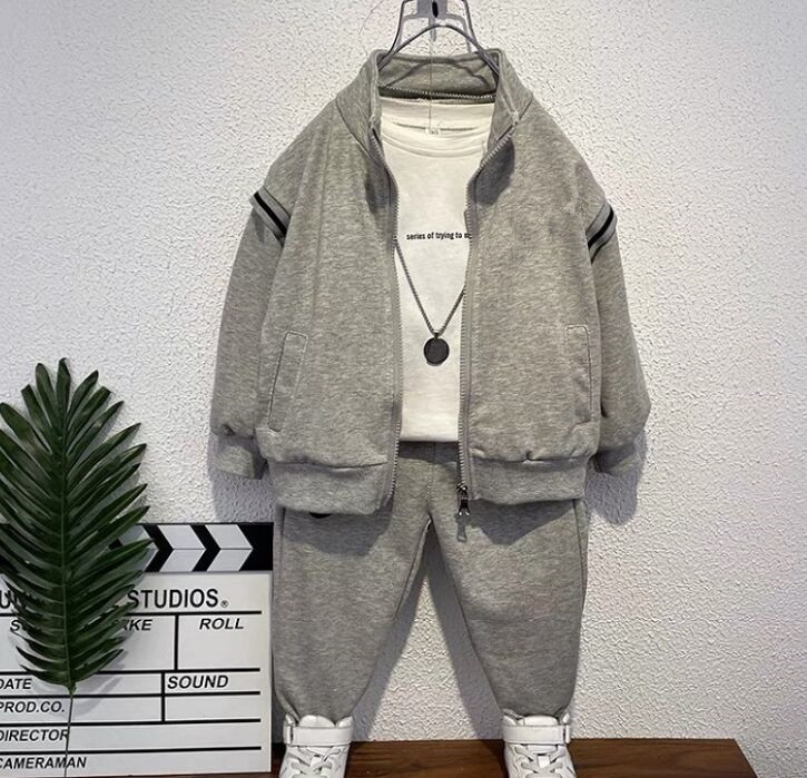 Children Toddler Boys Clothing sets T Shirt+Pants Kids Sportswear sport clothes suit autumn baby set, Black
Children Toddler Boys Clothing sets T Shirt+Pants Kids Sportswear sport clothes suit autumn baby set, Black
