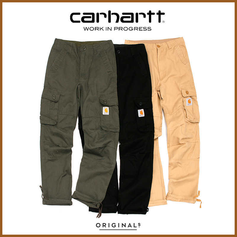 Carhart- Cargo Pants 2021 New Men's Large Size Workwear Trousers Six-Pocket Cotton Pants Straight Casual Pants G1007, Black
Carhart- Cargo Pants 2021 New Men's Large Size Workwear Trousers Six-Pocket Cotton Pants Straight Casual Pants G1007, Black