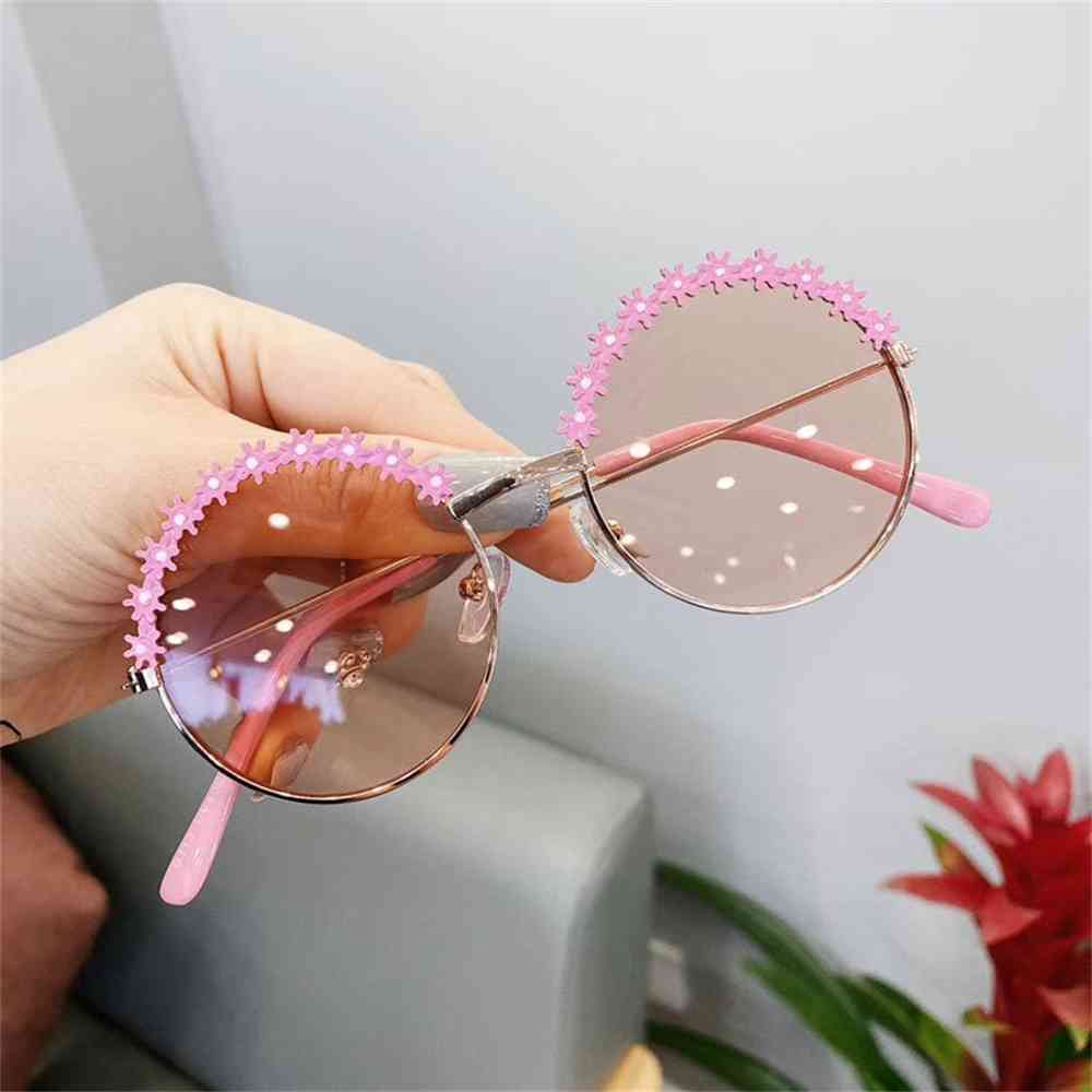 Summer Fashion Flower Kids Round Sunglasses Candy Colors Cute Boys Girls Adumbral Sun Glasses Outdoor Travel UV Protective Eyewear H528S8E
Summer Fashion Flower Kids Round Sunglasses Candy Colors Cute Boys Girls Adumbral Sun Glasses Outdoor Travel UV Protective Eyewear H528S8E