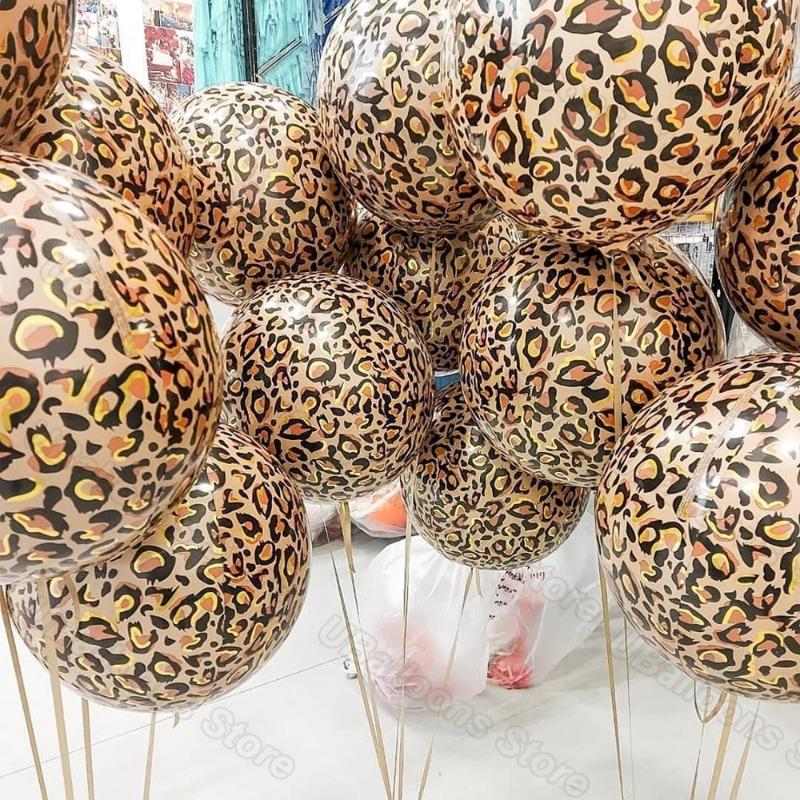 Party Decoration 10Pcs 22inch 4D Foil Balloons Tiger Zebra Leopard Pattern Helium Globos For Jungle Animal Wild Safari Birthday Decorations
Party Decoration 10Pcs 22inch 4D Foil Balloons Tiger Zebra Leopard Pattern Helium Globos For Jungle Animal Wild Safari Birthday Decorations