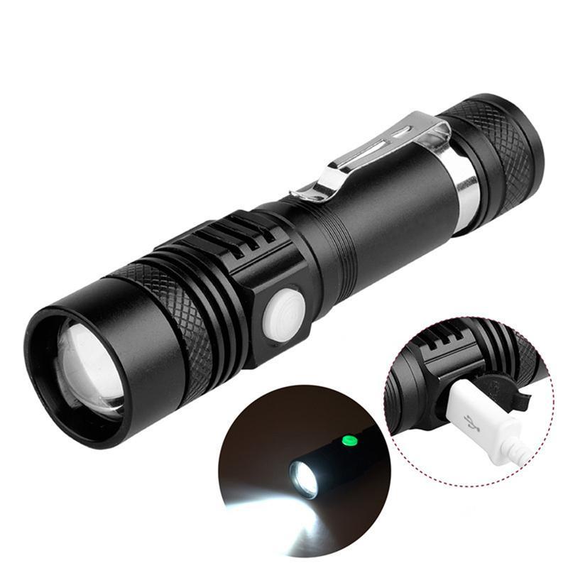 Flashlights Torches USB Highlight Handy Powerful Aluminum Alloy Power Tips Long-range Zoom Mini Small 18650 Rechargeable
Flashlights Torches USB Highlight Handy Powerful Aluminum Alloy Power Tips Long-range Zoom Mini Small 18650 Rechargeable