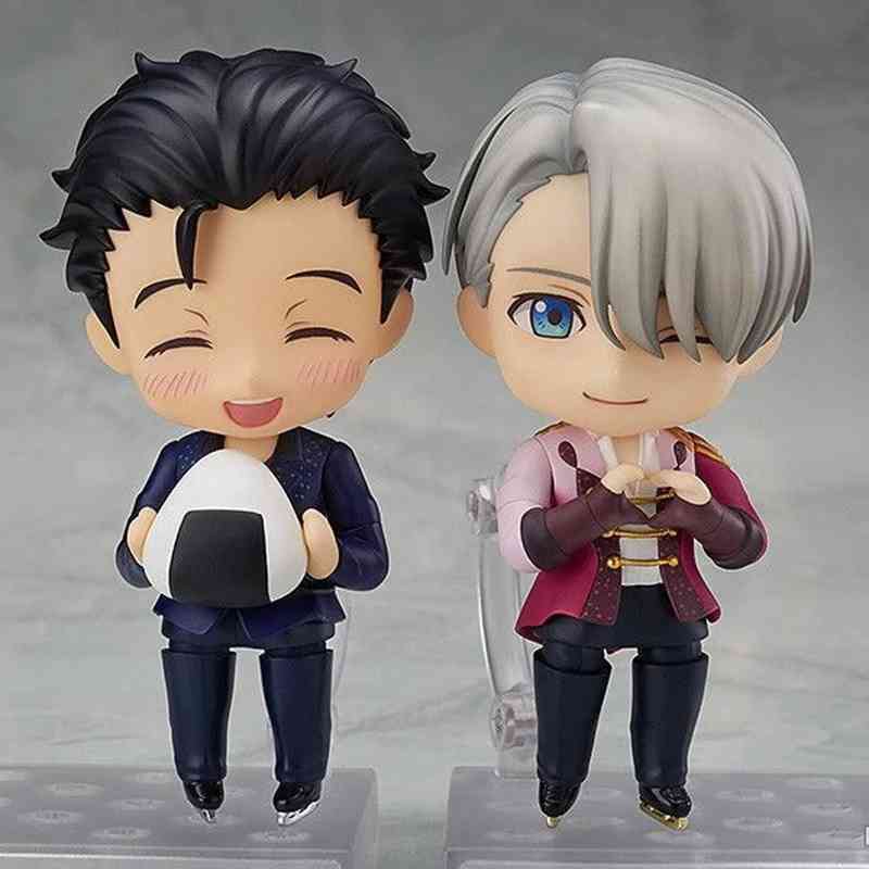 10cm Anime YURI on ICE Figures Katsuki Yuri 736# 762# Victor Nikiforov 741# PVC Action Figure Cartoon Toys Collection Doll Gift X0503, Without box 736
10cm Anime YURI on ICE Figures Katsuki Yuri 736# 762# Victor Nikiforov 741# PVC Action Figure Cartoon Toys Collection Doll Gift X0503, Without box 736