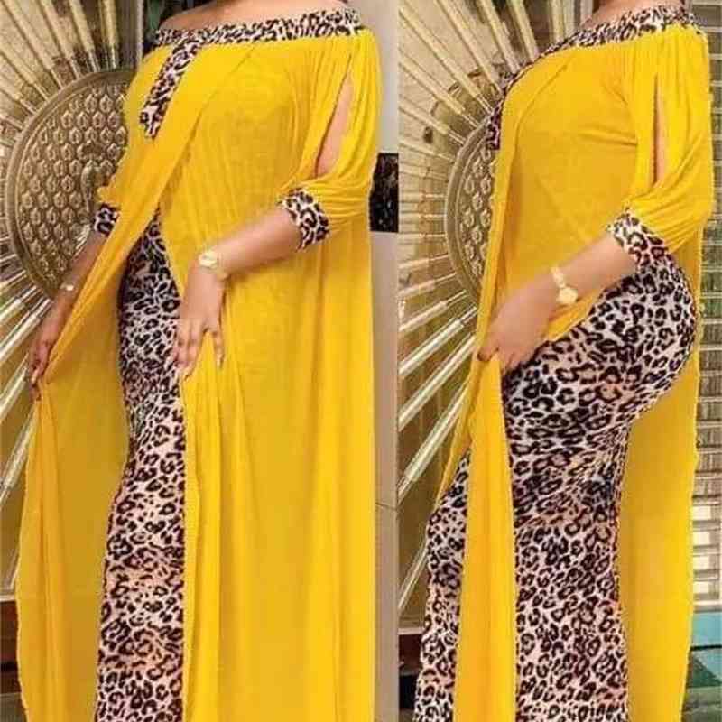Long African Dress for Women New Dashiki Ankara Print Maxi Dresses African Clothes Robe Africaine Vetement Femme 210408