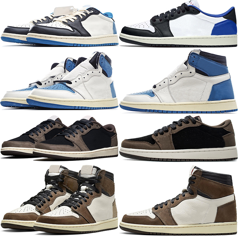 TS x Fragment Jumpman 1 Basketball Shoes Men Women 1s High OG Low Military Blue Obsidian Dark Mocha Mens Trainers Sports Sneakers, #18 cactus jack
TS x Fragment Jumpman 1 Basketball Shoes Men Women 1s High OG Low Military Blue Obsidian Dark Mocha Mens Trainers Sports Sneakers, #18 cactus jack