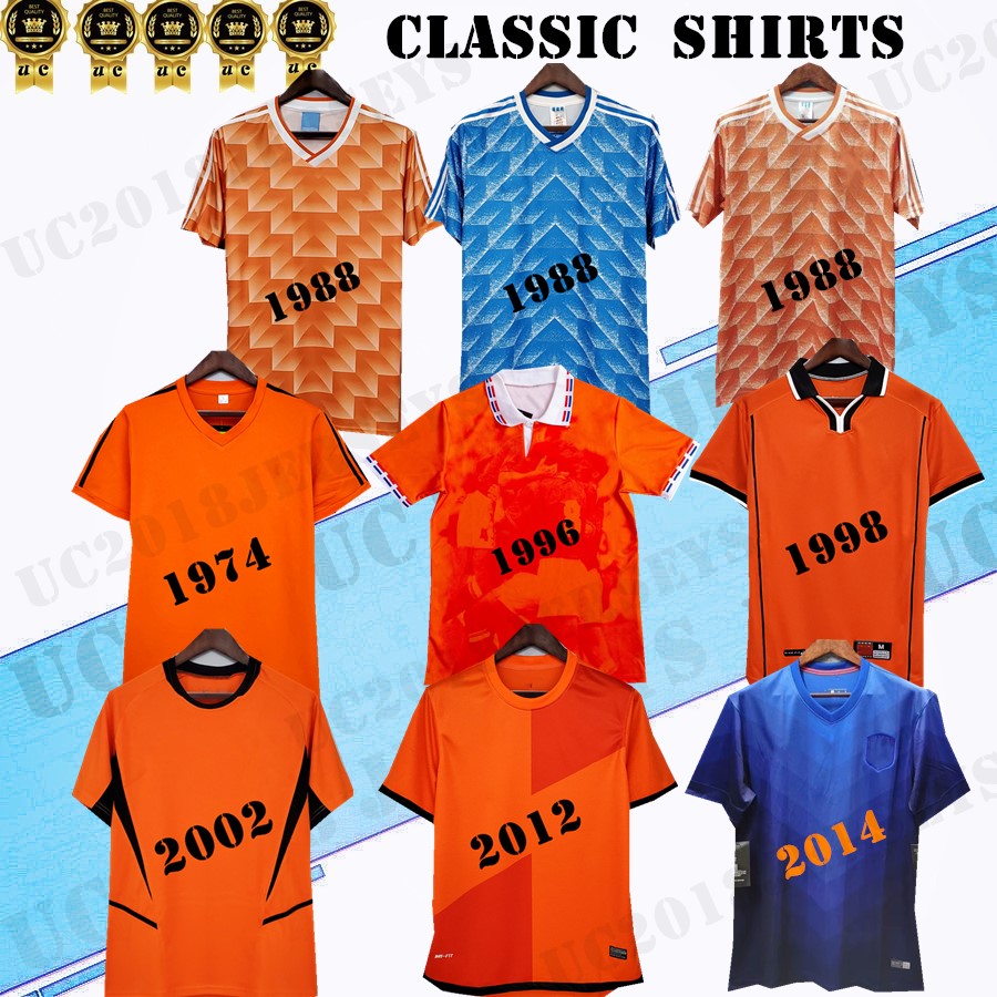 Retro 1988 Soccer Jersey 88 Van Basten 1997 1998 1994 Holland BERGKAMP 97 98 12 14 Gullit Rijkaard DAVIDS classic football shirts, 1974
Retro 1988 Soccer Jersey 88 Van Basten 1997 1998 1994 Holland BERGKAMP 97 98 12 14 Gullit Rijkaard DAVIDS classic football shirts, 1974