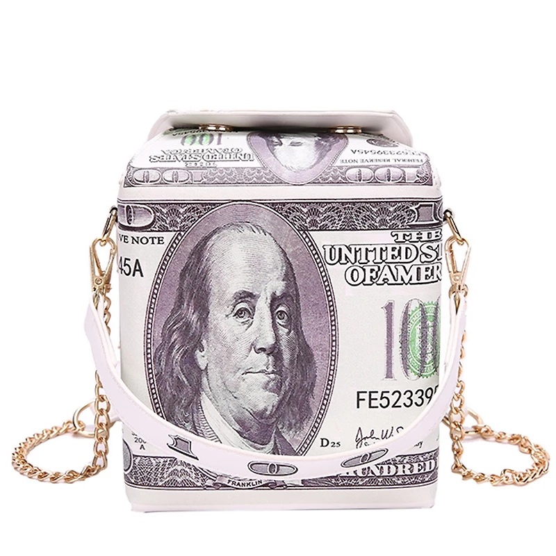 Fashion Purses Dollar Pattern Crossbody Bag for Women 2021 Chain Shoulder and Handbags Pu Leather Female Money Bucket
Fashion Purses Dollar Pattern Crossbody Bag for Women 2021 Chain Shoulder and Handbags Pu Leather Female Money Bucket