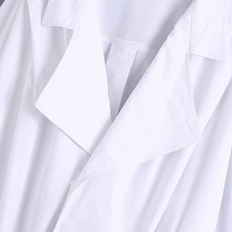 Casual Woman White Oversized Shirt Bodysuits Spring Fashion Ladies Loose Soft BodySuits Female Sexy Streetwear Shirts 210515