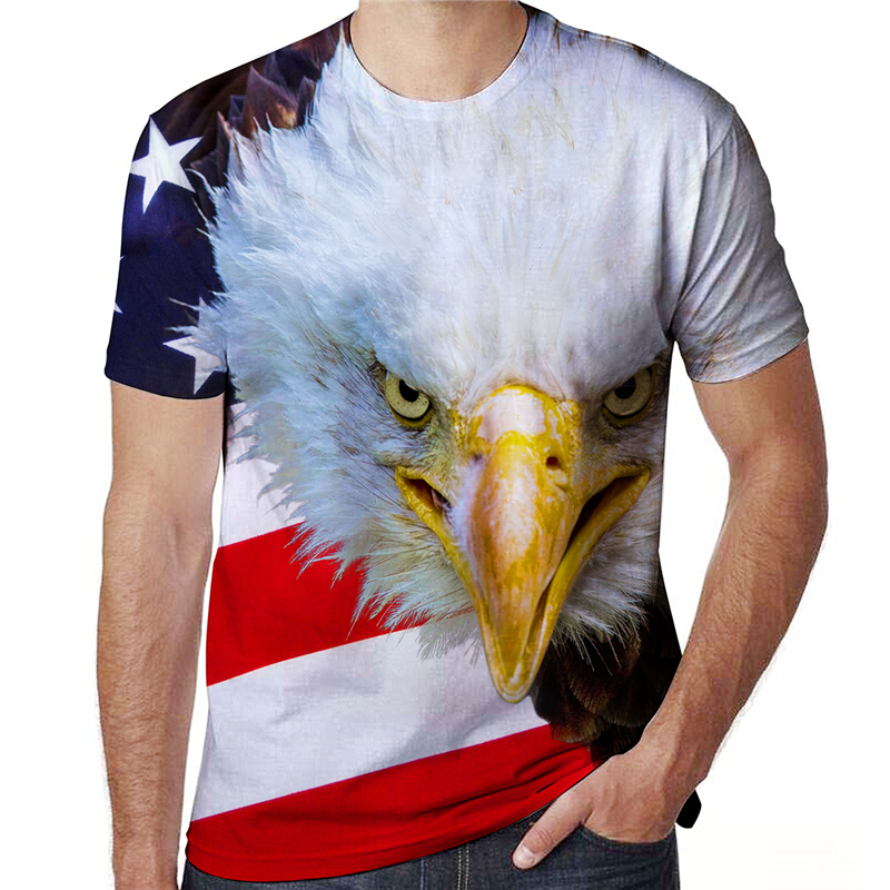 2021 USA Flag Eagle 3D Print T-Shirts Graphic Men Oversized Summer Casual Streetwear Cosplay Costume T Shirt Fashion Harajuku Tees Tops Unis, White;black
2021 USA Flag Eagle 3D Print T-Shirts Graphic Men Oversized Summer Casual Streetwear Cosplay Costume T Shirt Fashion Harajuku Tees Tops Unis, White;black