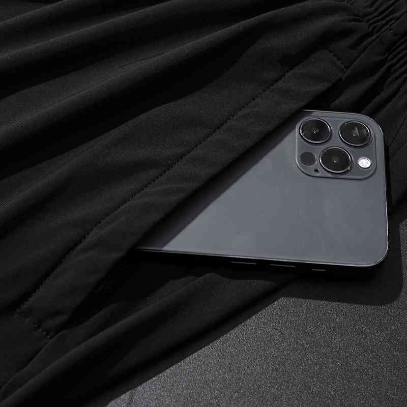 Summer men's sports ice air conditioning cloth breathable mesh quick drying shorts Shorts Jogging Gym 210714