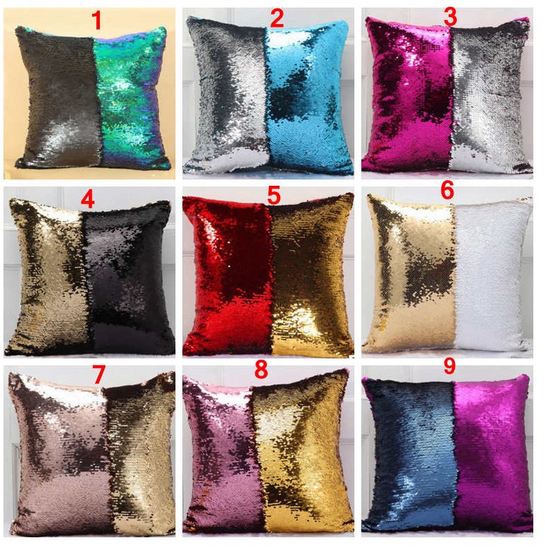 36 colors Double Sequin Pillow Case cover Glamour Square Pillow Case Cushion Cover Home Sofa Car Decor Mermaid Christmas Pillow, As picture
36 colors Double Sequin Pillow Case cover Glamour Square Pillow Case Cushion Cover Home Sofa Car Decor Mermaid Christmas Pillow, As picture