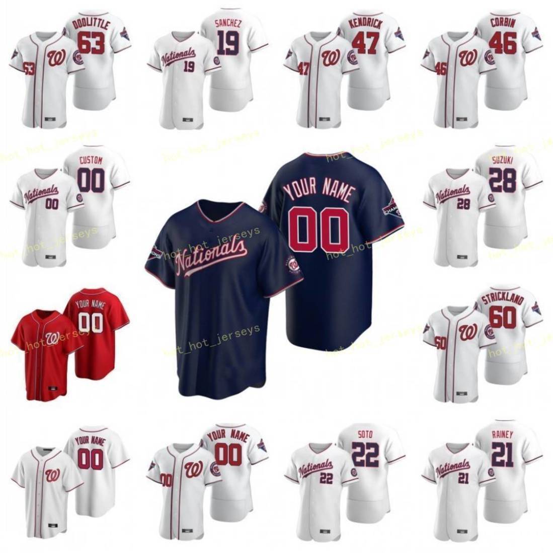 Ross Joe 41 Baseball Jersey Scherzer Max 31 Schwarber Kyle 12 Soto Juan 22 Stevenson Andrew 17 Custom Men Kids Women Stitch, Blue;black
Ross Joe 41 Baseball Jersey Scherzer Max 31 Schwarber Kyle 12 Soto Juan 22 Stevenson Andrew 17 Custom Men Kids Women Stitch, Blue;black