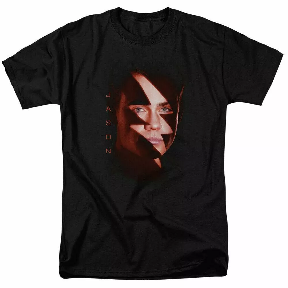 Power Rangers Movie Jason Bolt T Shirt Mens Licensed Movie Tee Black, White;black