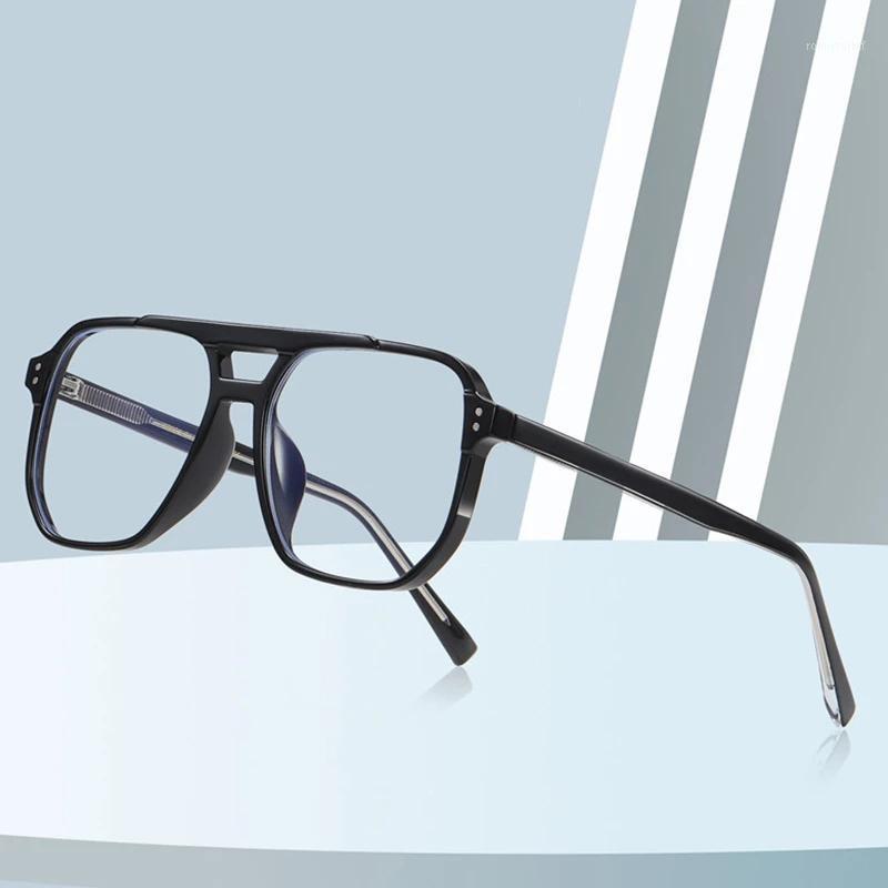 Sunglasses Tessalate 2021 Women Big Frame Square Computer Reading Glasses Men Anti Blue Light Tr90 Presbyopia Eyeglasses With CR-39 Lens
Sunglasses Tessalate 2021 Women Big Frame Square Computer Reading Glasses Men Anti Blue Light Tr90 Presbyopia Eyeglasses With CR-39 Lens