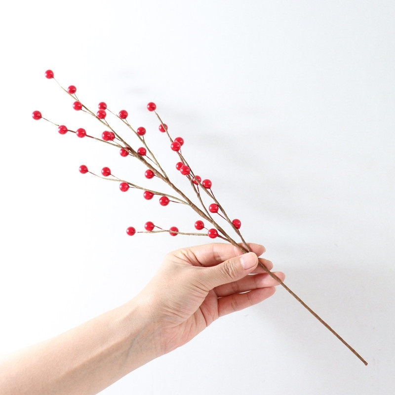 Christmas branch simulation berry plant flower home DIY desktop decoration 35 red fruit
Christmas branch simulation berry plant flower home DIY desktop decoration 35 red fruit