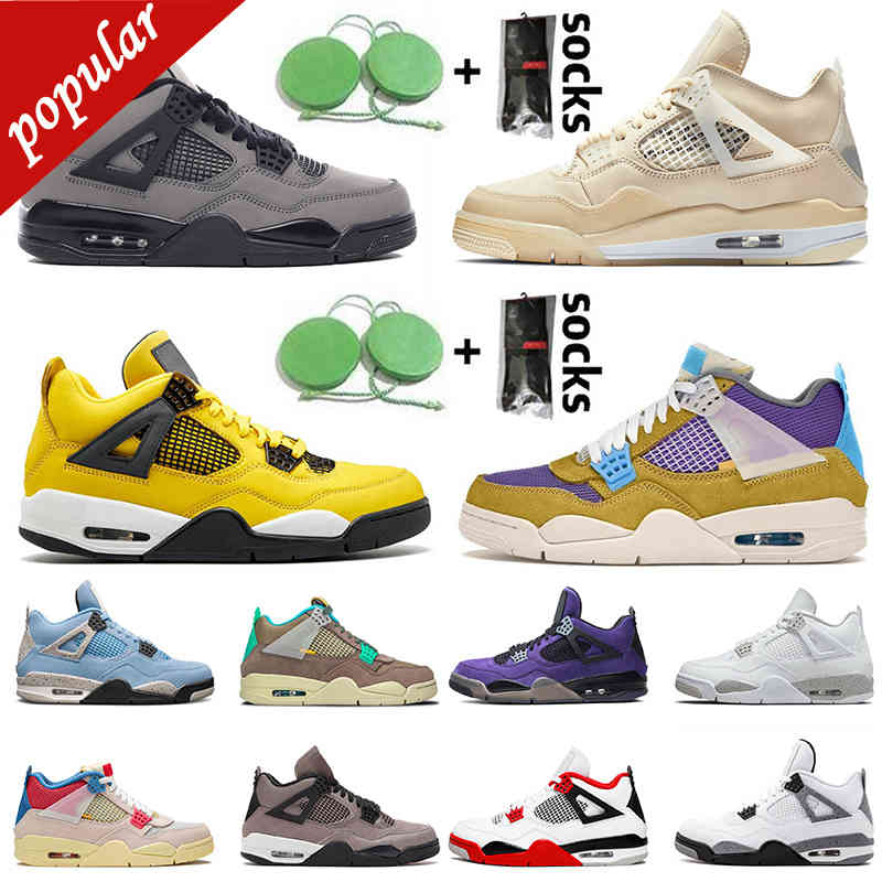 7-13 Fashion Airs Jorden 4 Basketball Shoes Men Womens Jumpman 4s Travis Scotts Cactus Jack Sneakers Taupe Haze Yellow Desert Moss Trainers
7-13 Fashion Airs Jorden 4 Basketball Shoes Men Womens Jumpman 4s Travis Scotts Cactus Jack Sneakers Taupe Haze Yellow Desert Moss Trainers