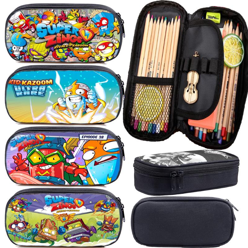 Students Super Zings Print Pencil Case Teens Stationery Bag Boys Girls Holder Kids Superzings Pen Child Gift Cosmetic Bags & Cases
Students Super Zings Print Pencil Case Teens Stationery Bag Boys Girls Holder Kids Superzings Pen Child Gift Cosmetic Bags & Cases