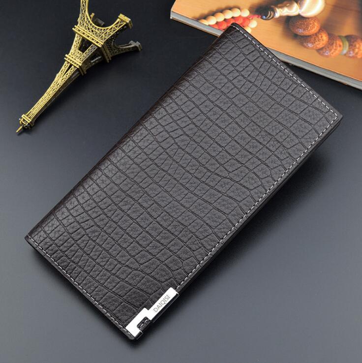 Factory wholesale men handbag leather long wallet cards large capacity soft embossed folding mens purse fashion crocodile wallets, Brown2(printing box packaging)
Factory wholesale men handbag leather long wallet cards large capacity soft embossed folding mens purse fashion crocodile wallets, Brown2(printing box packaging)