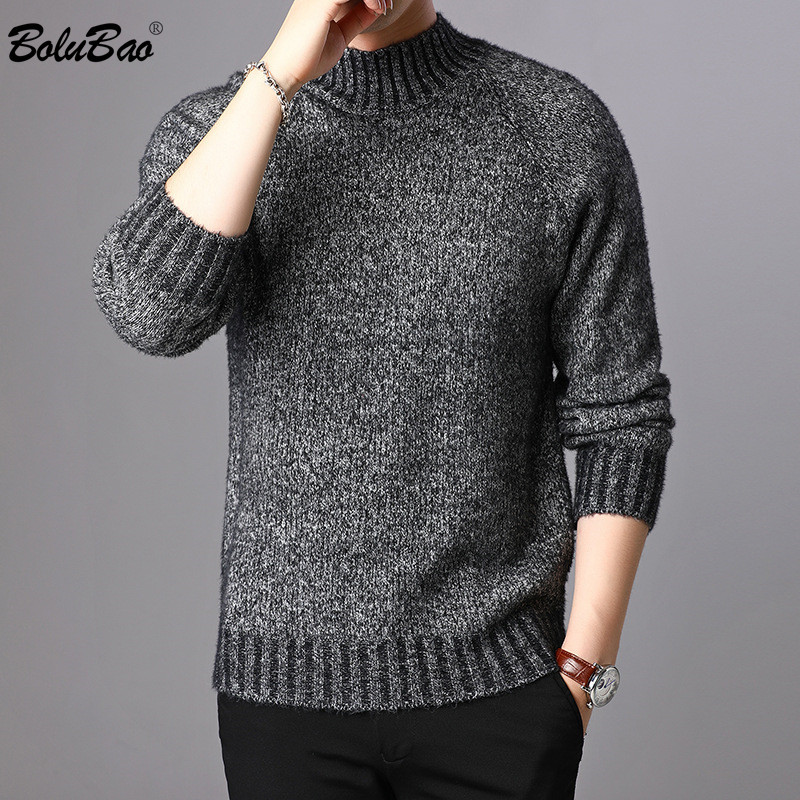 BOLUBAO Brand Men's Slim Sweaters Men Quality Solid Color Cotton Pullover Male Slim Fit Wild Turtleneck Sweater 210518, Black
BOLUBAO Brand Men's Slim Sweaters Men Quality Solid Color Cotton Pullover Male Slim Fit Wild Turtleneck Sweater 210518, Black