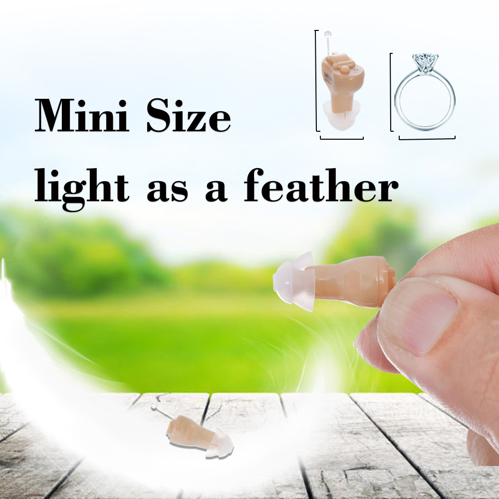 Q70 Very Small Wireless Personal Sound Amplifier Cordless No-Wires ITE Enhancement of Hearing Mini Device for Women/ManScouts
Q70 Very Small Wireless Personal Sound Amplifier Cordless No-Wires ITE Enhancement of Hearing Mini Device for Women/ManScouts