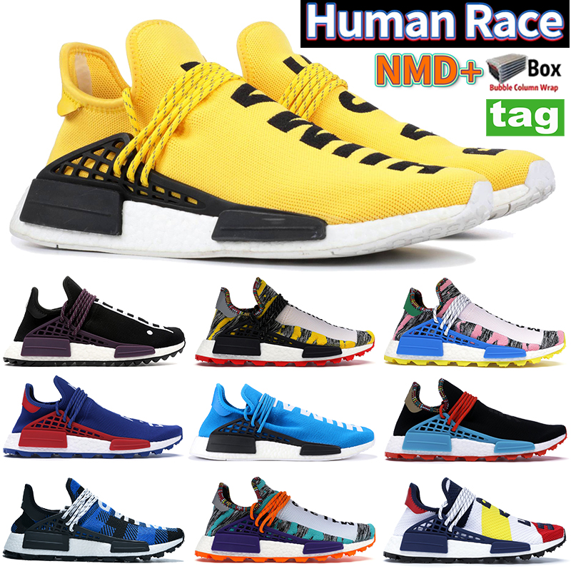 Newest NMD Human race running shoes HU Pharrell yellow black red Sharp Blue white Oreo solar pack scarlet grey orange Equality BBC multi-color men women sneakers, Bubble wrap packaging
Newest NMD Human race running shoes HU Pharrell yellow black red Sharp Blue white Oreo solar pack scarlet grey orange Equality BBC multi-color men women sneakers, Bubble wrap packaging