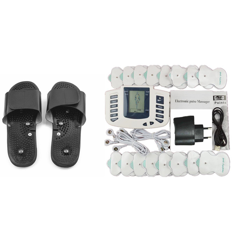 Health Care Gadgets Electric Shock Therapy Machine Estim Electro Stimulation Slipper Pads Electronic Full Body Massager Set for Family JR309
Health Care Gadgets Electric Shock Therapy Machine Estim Electro Stimulation Slipper Pads Electronic Full Body Massager Set for Family JR309