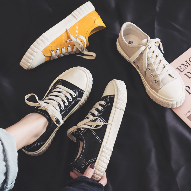 Dress Shoes Ins Wind Lace Up Women Canvas Solid Casual Sewing Wild Female Flats PBXF, Beige
Dress Shoes Ins Wind Lace Up Women Canvas Solid Casual Sewing Wild Female Flats PBXF, Beige