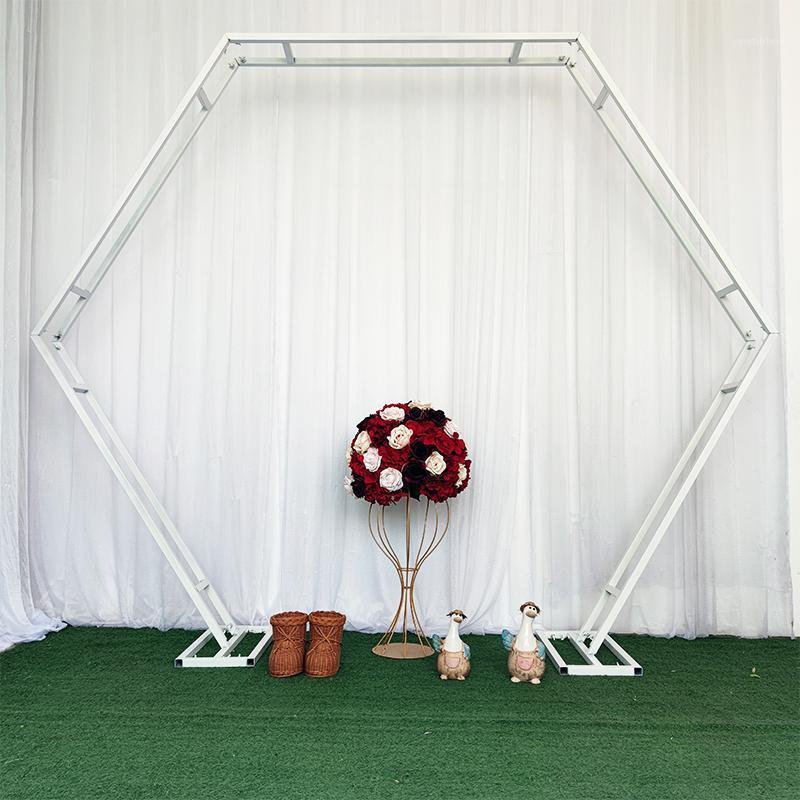 Double Rod Stable Hexagonal Wedding Arch Geometric Simulation Flower Stand Outdoor Background Decoration Prop Party
Double Rod Stable Hexagonal Wedding Arch Geometric Simulation Flower Stand Outdoor Background Decoration Prop Party