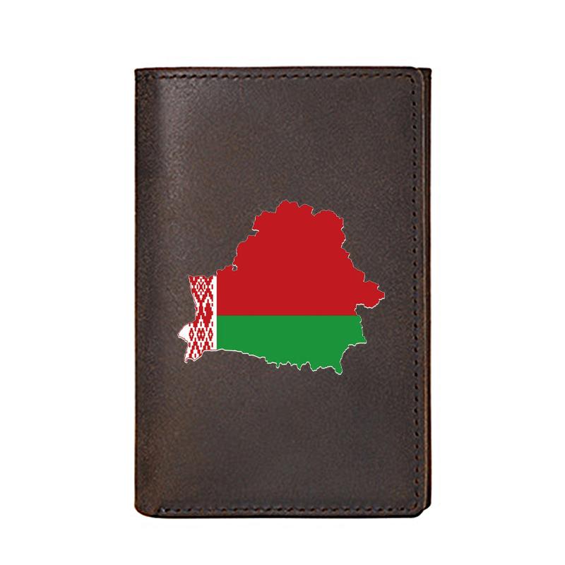 Wallets High Quality Men Wallet Genuine Leather Vintage Belarus Map Design Printing Card Holders Women Slim Mini Short Purse, Red;black
Wallets High Quality Men Wallet Genuine Leather Vintage Belarus Map Design Printing Card Holders Women Slim Mini Short Purse, Red;black