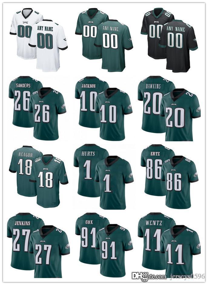 Custom Men Women Youth Philadelphia Eagles 20 Brian Dawkins 1 Jalen Hurts 24 Darius Slay Jr. 26 Miles Sanders Football Jerseys, Black;red
Custom Men Women Youth Philadelphia Eagles 20 Brian Dawkins 1 Jalen Hurts 24 Darius Slay Jr. 26 Miles Sanders Football Jerseys, Black;red