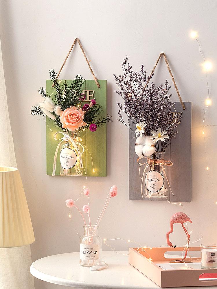 Decorative Flowers & Wreaths Living Room Wall Decoration Creative Bedroom Dining Ins Arrange Hangings Hanging Flower Pendant
Decorative Flowers & Wreaths Living Room Wall Decoration Creative Bedroom Dining Ins Arrange Hangings Hanging Flower Pendant