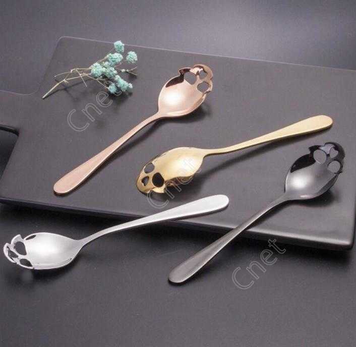 Sugar Skull Tea Spoon Stainless Steel Coffee Spoons Dessert Spoon Ice Cream Tableware Funny Flatware Spoon Kitchen Accessories DAC351
Sugar Skull Tea Spoon Stainless Steel Coffee Spoons Dessert Spoon Ice Cream Tableware Funny Flatware Spoon Kitchen Accessories DAC351