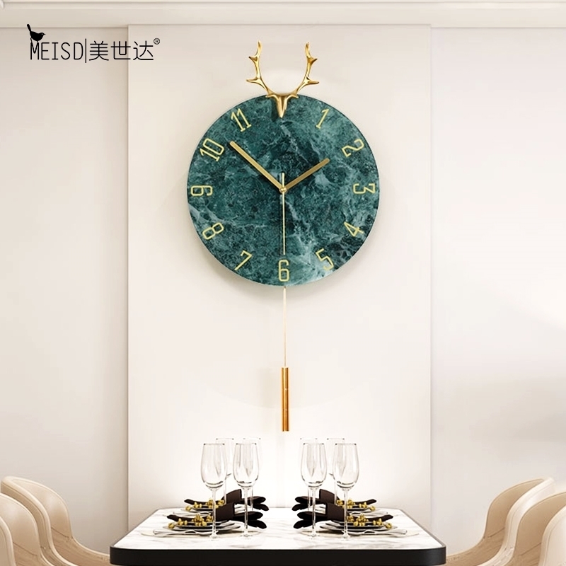 Nordic Elk Silent Metal Decorative Swingable Wall Clock Modern Design Watch Living Room Home Decor Christmas Decoration Gifts 210401
Nordic Elk Silent Metal Decorative Swingable Wall Clock Modern Design Watch Living Room Home Decor Christmas Decoration Gifts 210401