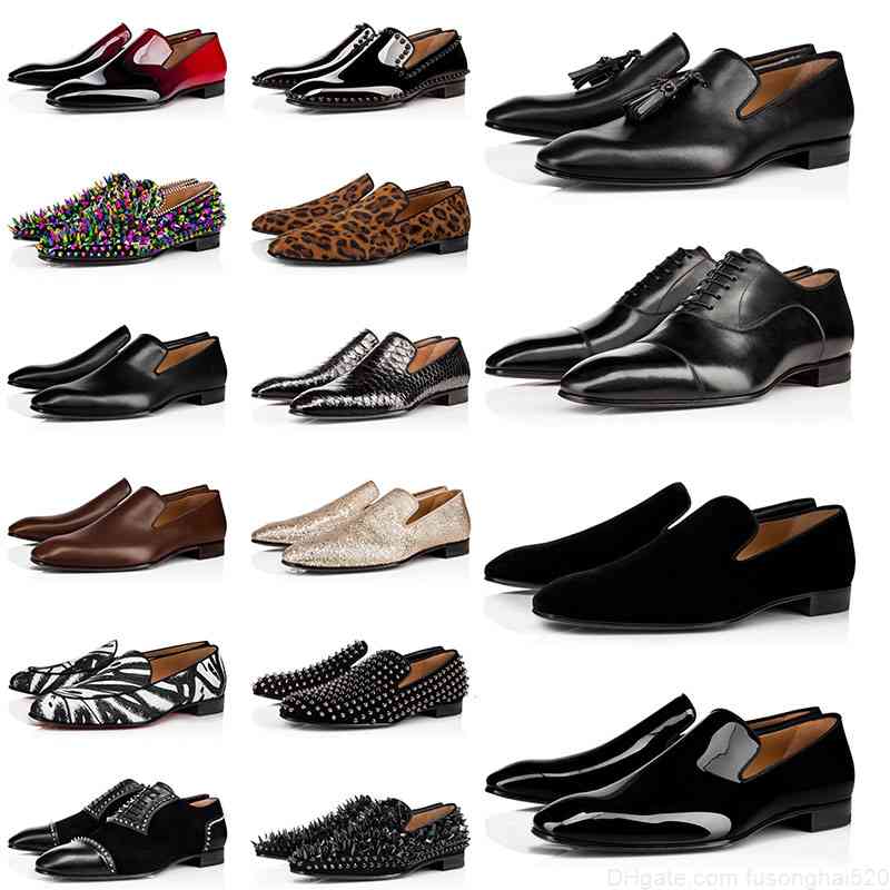 Comfortable Luxurys Designers Dress Shoes Red Bottom Men Classic Bottoms Loafers Vintage Flat sneakers Black Brown Suede Patent Leather
Comfortable Luxurys Designers Dress Shoes Red Bottom Men Classic Bottoms Loafers Vintage Flat sneakers Black Brown Suede Patent Leather