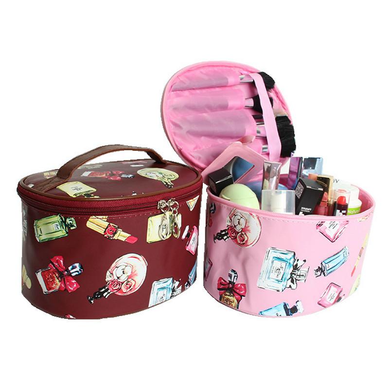 Large Capacity Cosmetic Storage Bag With Mirror Women Makeup Organizer Travel Toiletry Bags Waterproof Portable Bucket Pink & Cases, Black
Large Capacity Cosmetic Storage Bag With Mirror Women Makeup Organizer Travel Toiletry Bags Waterproof Portable Bucket Pink & Cases, Black