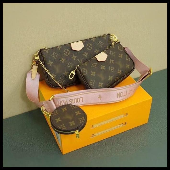 3 Piece Set High Quality Women MULTI POCHETTE ACCESSORIES Handbags Purses Designer Lady Tote LV LUIS bags Vitton, Red;black
3 Piece Set High Quality Women MULTI POCHETTE ACCESSORIES Handbags Purses Designer Lady Tote LV LUIS bags Vitton, Red;black