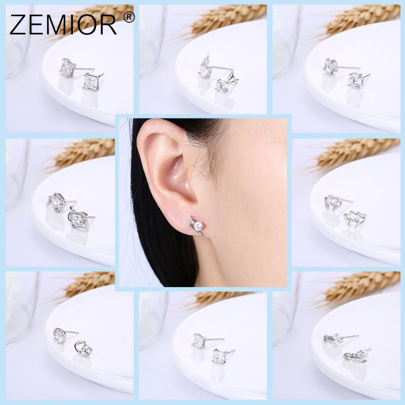Stud Simple Fashion 925 Sterling Silver Earrings For Women Cubic Zirconia Luxury 2021 Trend Earring Fine Engagement Jewelry, Golden;silver
Stud Simple Fashion 925 Sterling Silver Earrings For Women Cubic Zirconia Luxury 2021 Trend Earring Fine Engagement Jewelry, Golden;silver