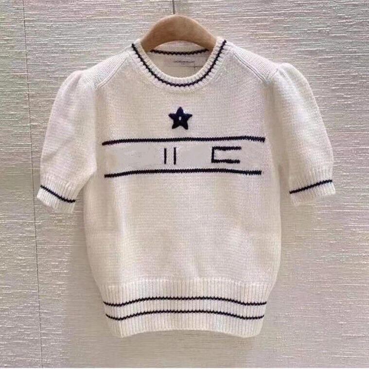 Women's T-Shirt 2021 summer vintage heavy industry lapel letters embroidered short sleeve hollow color contrast blouse women, White
Women's T-Shirt 2021 summer vintage heavy industry lapel letters embroidered short sleeve hollow color contrast blouse women, White