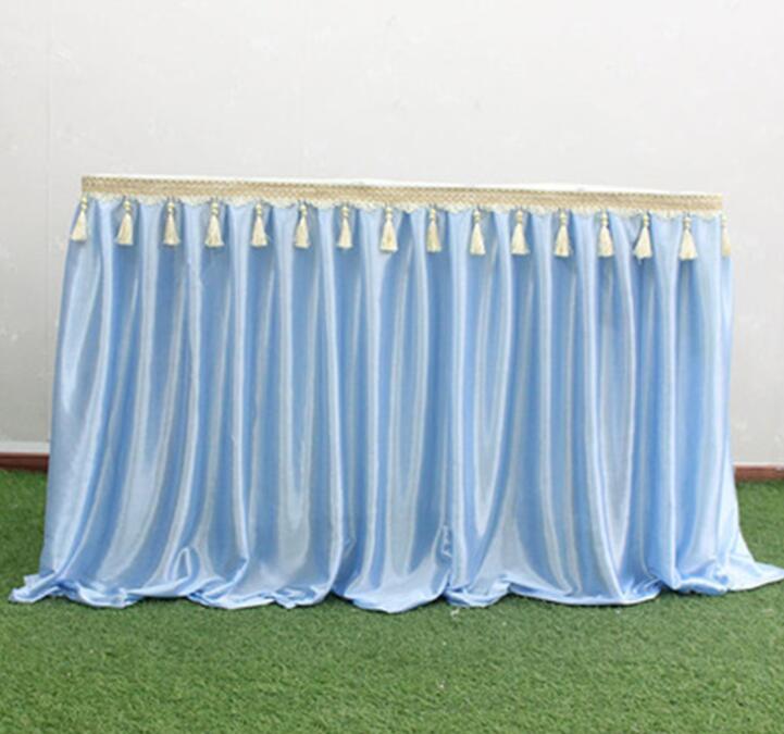 2021 Polyster Round Table 160~320cm Cloth Hotel Blanket Home Decor Wedding Party Decoration Banquet Kitchen Accessories