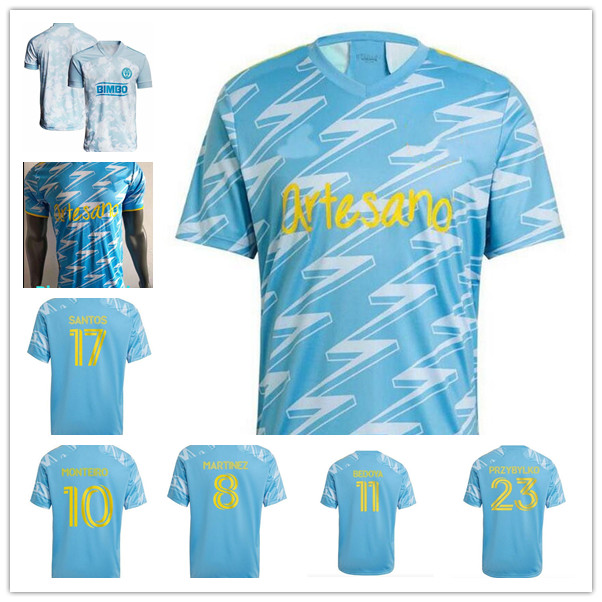 2021 2022 Philadelphia Union Soccer Jersey 10 MONTEIRO 31 FLACH 23 PRZYBYLKO 8 MARTINEZ 11 BEDOYA 27 WAGNER 3 ELLIOTT Football Shirt Kits, Black;yellow
2021 2022 Philadelphia Union Soccer Jersey 10 MONTEIRO 31 FLACH 23 PRZYBYLKO 8 MARTINEZ 11 BEDOYA 27 WAGNER 3 ELLIOTT Football Shirt Kits, Black;yellow
