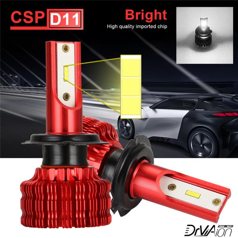 Car Headlights Mini Size Headlight 2*H7 LED Bulbs Low Beam/Fog Light, 6500K Bright Replacement Quick Installation
Car Headlights Mini Size Headlight 2*H7 LED Bulbs Low Beam/Fog Light, 6500K Bright Replacement Quick Installation