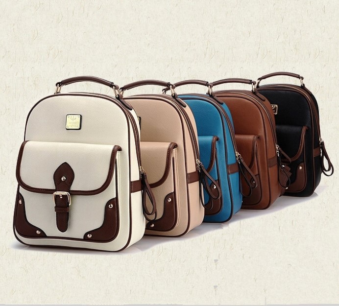 fashion designer backpack girl school pu leather shoulder bag of famous brand cute black book bags female Splicing the ladies' backpack
fashion designer backpack girl school pu leather shoulder bag of famous brand cute black book bags female Splicing the ladies' backpack