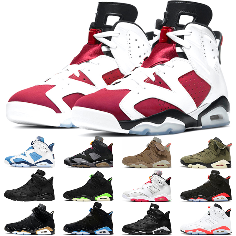Jumpman 6 6s Men Basketball Shoes UNC Bordeaux Carmine Hare British Khaki Medium Olive Triple Black Infrared Mens Trainers Sports Sneakers, #10 infrared 40-47
Jumpman 6 6s Men Basketball Shoes UNC Bordeaux Carmine Hare British Khaki Medium Olive Triple Black Infrared Mens Trainers Sports Sneakers, #10 infrared 40-47