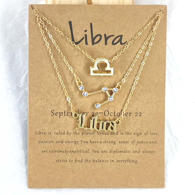 3pcs Zodiac Sign Necklaces 12 Constellation Pendant Necklace Astrology Horoscope Old English Jewelry
3pcs Zodiac Sign Necklaces 12 Constellation Pendant Necklace Astrology Horoscope Old English Jewelry