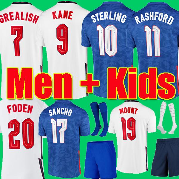 2021 SANCHO RASHFORD Soccer Jerseys KANE STERLING VARDY GREALISH National team Football Kit Top Quality 20 21 shirts White Blue Jersey Men Kids kits
2021 SANCHO RASHFORD Soccer Jerseys KANE STERLING VARDY GREALISH National team Football Kit Top Quality 20 21 shirts White Blue Jersey Men Kids kits
