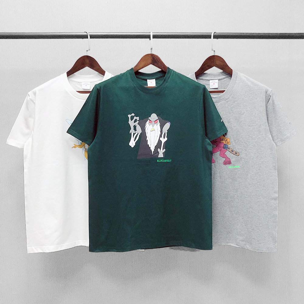 Noa contact wizard black wolf Eleanor Wilhelm printed crew neck couple short sleeve T-shirt for men REZ8, White;black
Noa contact wizard black wolf Eleanor Wilhelm printed crew neck couple short sleeve T-shirt for men REZ8, White;black