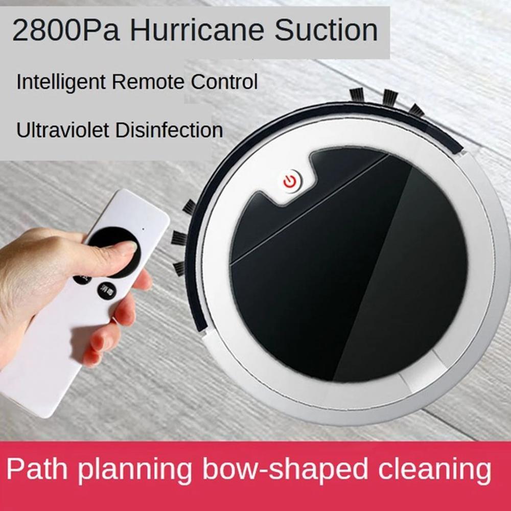 Home Smart Sweeper Robot Remote Control Type Automatic Touch Sensing Planning Path Ultra-Thin Cleaning Vacuum Cleaner
