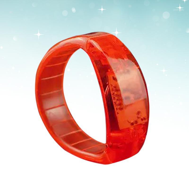 Party Decoration 1pc LED Light Bracelet Sound Control Flash PC Bangle For Festival Daekness (Red)
Party Decoration 1pc LED Light Bracelet Sound Control Flash PC Bangle For Festival Daekness (Red)